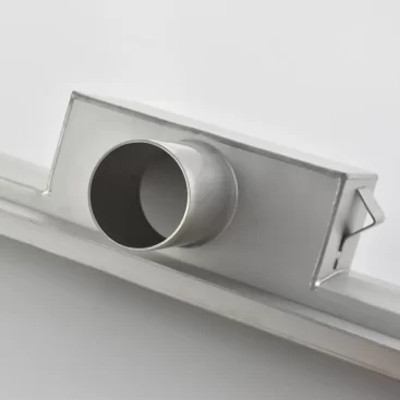 wet-room shower linear gutter