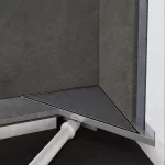 High Quality Triangle Shower Floor Corner Drain Polished Ss304 St-1