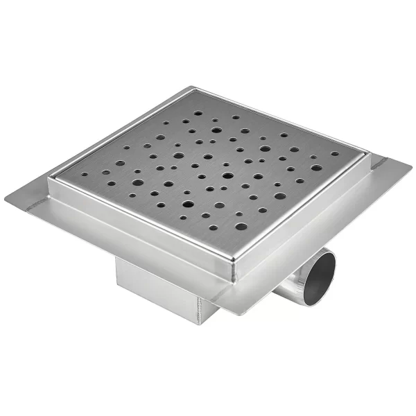 Hiqh quality side outlet square drain