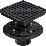 ステンレス鋼の浴室の床排水角