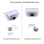 linear shower drain in concrete floor