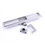 long skinny shower drain