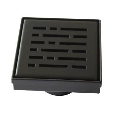 square bathroom drain