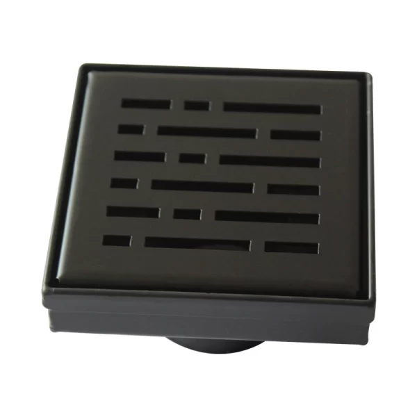 square bathroom drain