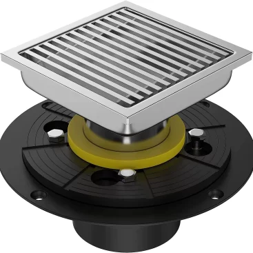 Edelstahl -Quadrat -Duschabfluss