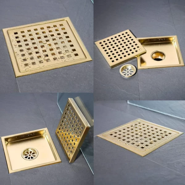 Stainless Steel Square Shower Drain floor