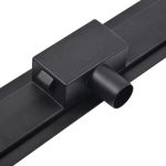 shower slot drain stainless steel