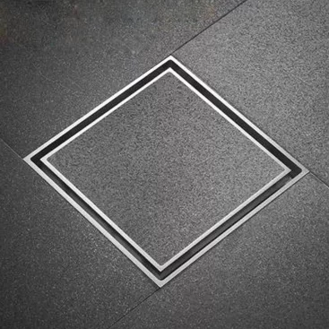 Nasszimmer neigbarer linearer Duschabflusskanal