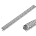 Outdoor landscape channel drain